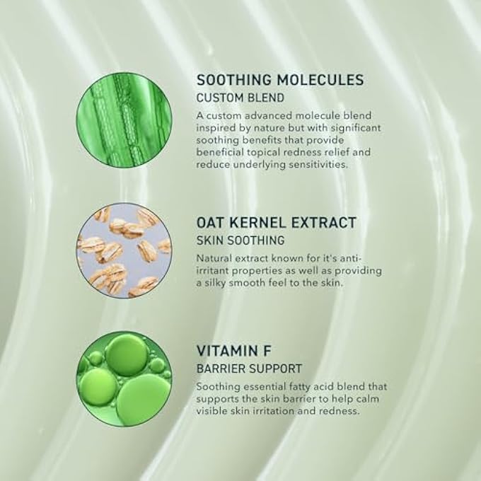 Prequel SKIN REDNESS REFORM, CALMING SERUM FOR FACE. ADVANCED CLINICAL OPTICAL CORRECTOR FOR REDNESS AND DISCOMFORT. SOOTHING FACE SERUM WITH OAT EXTRACT FOR SENSITIVE SKIN. 1OZ PUMP - Image 3